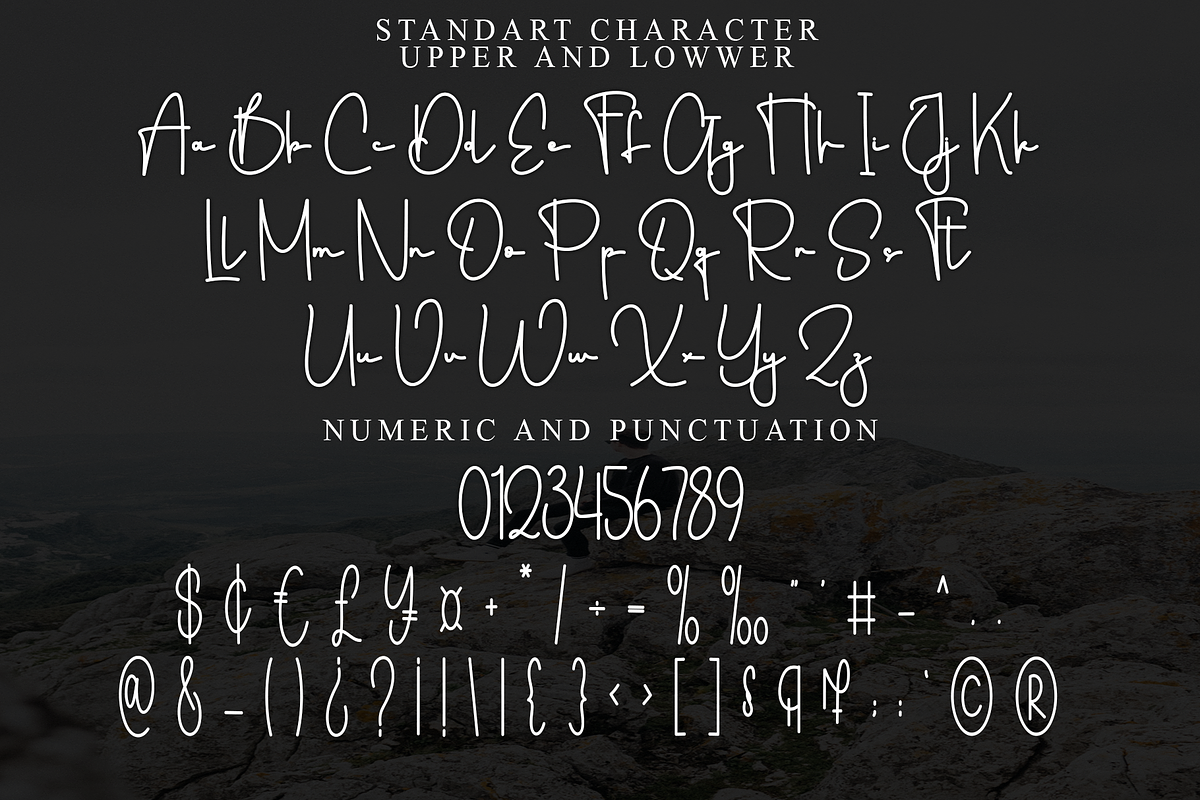 British Valentine, a Handwritten Font by InermediaSTUDIO (Photo 7 of 8)