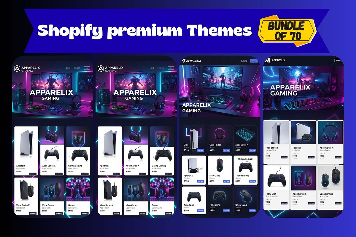 Shopify Premium Themes Bundle 50, a Shopify Template by Aban's World (Photo 14 of 59)