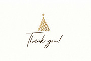 Watercolor Eco Christmas set, an Object Graphic by Ana-Sakuta (Thumbnail 10 of 10)