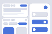 Modern Web Wireframe UI Layout Set, a Wireframe Template by ContestDesign (Thumbnail 2 of 5)