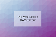 10 Geometric Polymorphic Backdrops, a Pattern Graphic by OrbitCarrot Marketing (Thumbnail 3 of 5)