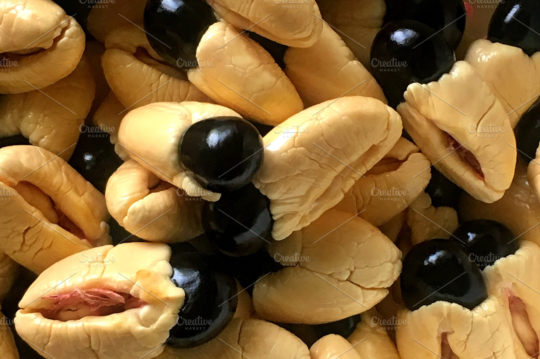 Ackee Seeds Digital Photo High Res, a Nature Photo by Godserv Designs