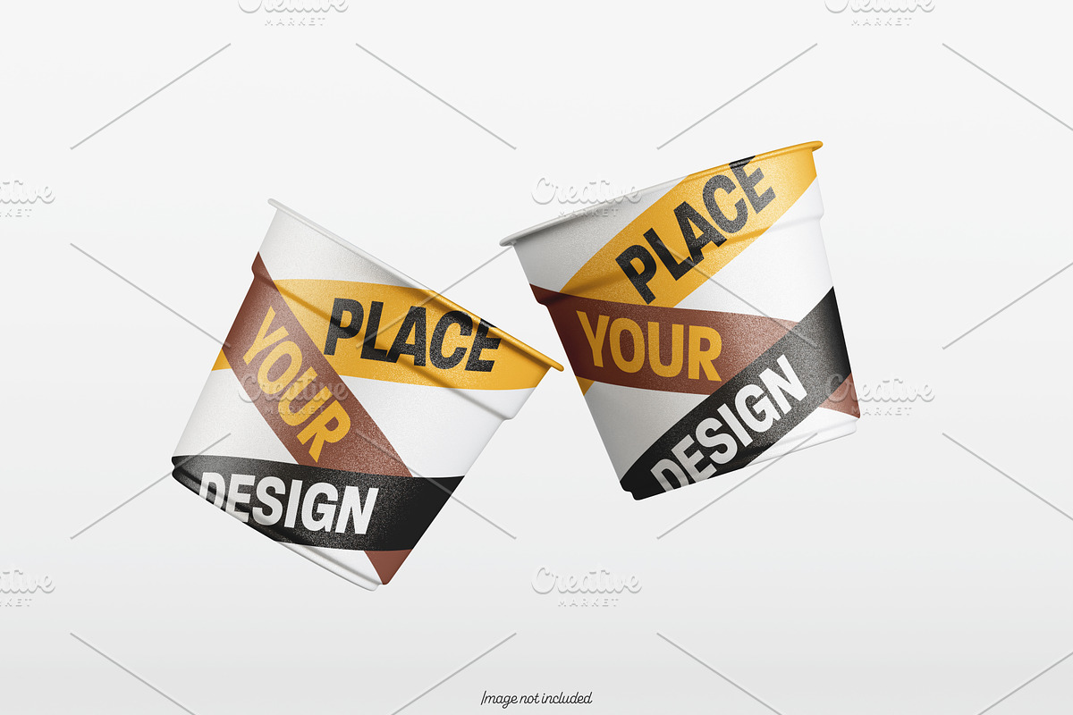 Ice cream cup mockup bundles V1, a Packaging Mockup by Ambo Ampeng (Photo 12 of 19)
