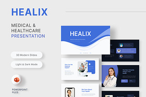 Medical & Healthcare PowerPoint, a Presentation Template by New Coral Design