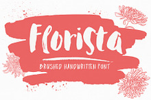 Florista Brushed Font Duo