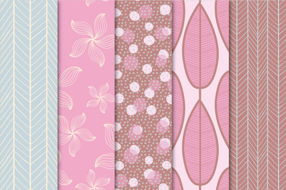 Digital Papers Étude Set 02 preview 3