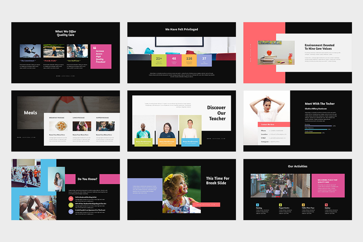Javiska : Kindergarten Keynote, a Presentation Template by Punkl Camp (Photo 10 of 13)