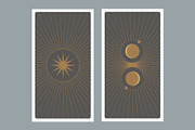 Back of Tarot Cards, a Decorative Illustration by La Inspiratriz (Thumbnail 5 of 7)