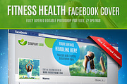 Fitness health facebook cover, a Websites & App Template by EngoCreative.com (Thumbnail 1 of 3)