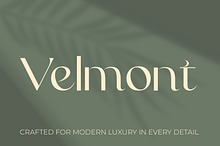 Velmont – Luxury Serif for Elegant