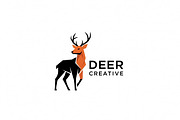 Deer Creative Geometric, a Branding & Logo Template by Logocreative (Thumbnail 1 of 2)