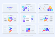 Puzzle Infographic Keynote, a Presentation Template by Pixslides (Thumbnail 2 of 4)