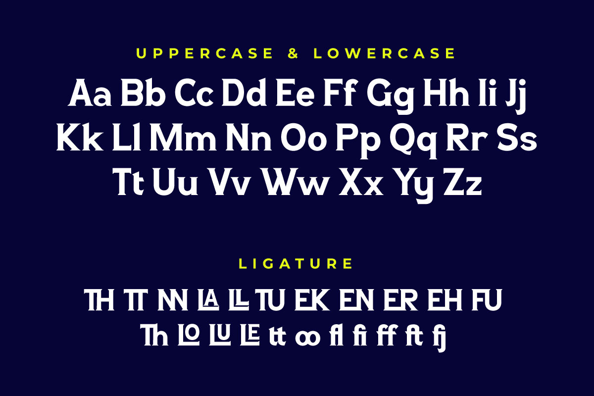 Latunner - Gaming Display Font, a Serif Font by twinstd (Photo 9 of 10)