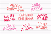 Strawberry Cupcakes - Font Duo, a Handwritten Font by Keithzo (Thumbnail 10 of 10)