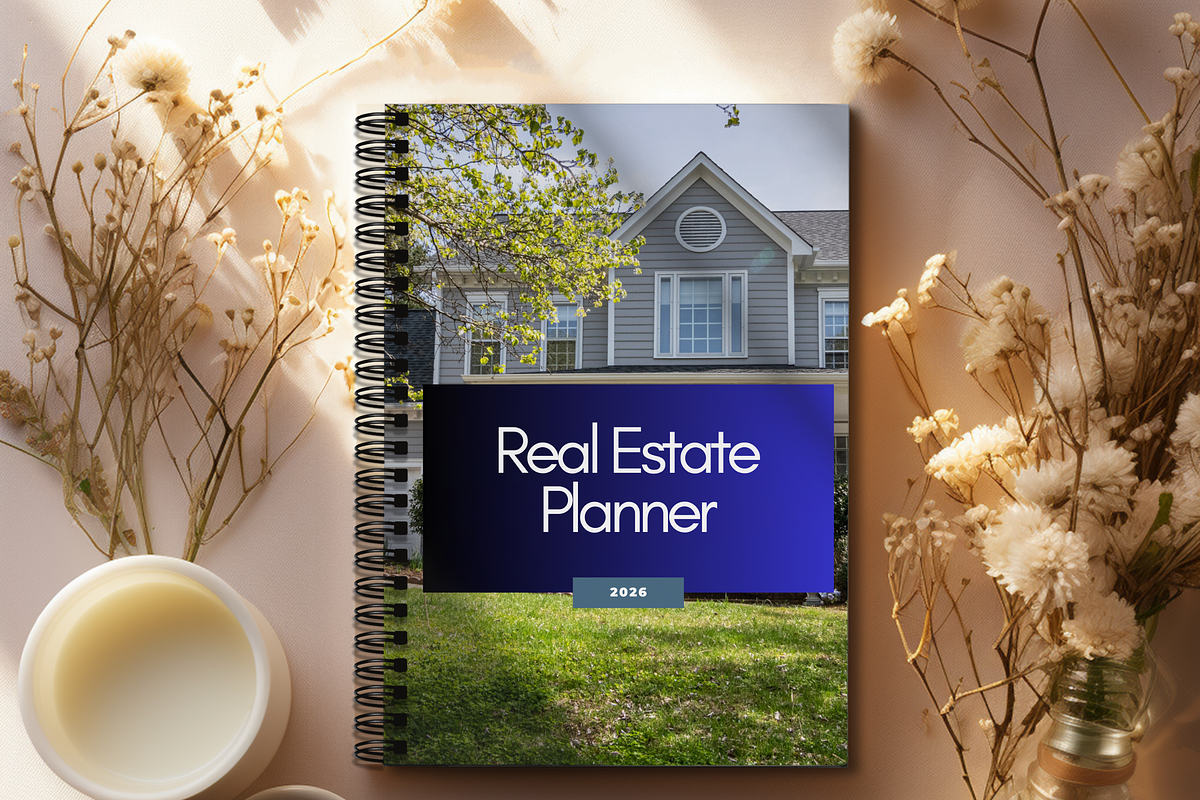 REAL ESTATE PLANNER 2026, a Brochure Template by Daring Digies (Photo 2 of 5)