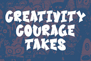 Rozams Graffiti Display Font, a Font by Maulana Creative (Thumbnail 7 of 7)