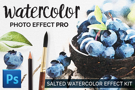 Watercolor Photo Effect - Salted