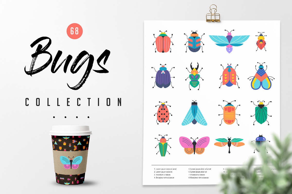 Bugs and insects collection, an Animal Illustration by Marish (Photo 1 of 7)