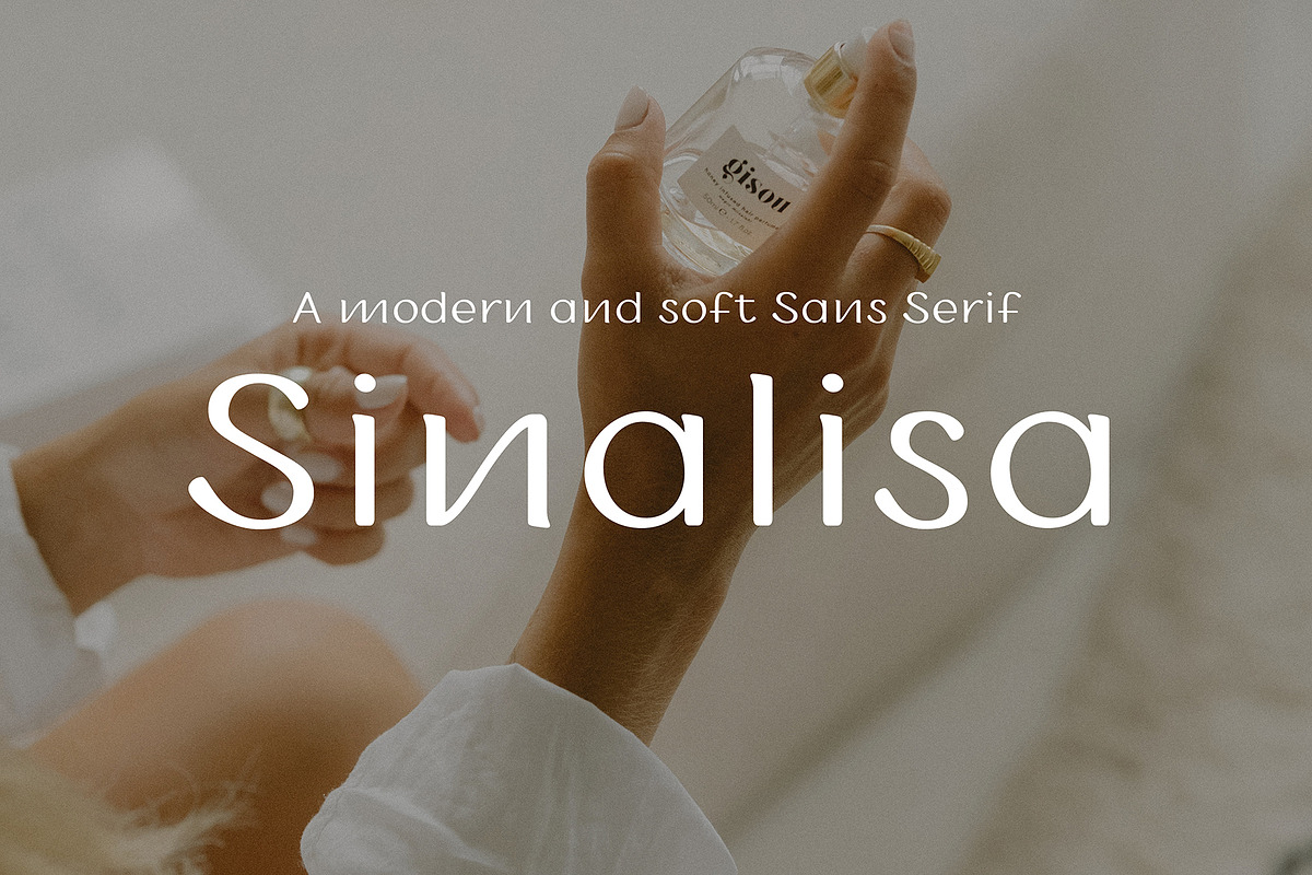 Sinalisa | Modern & Soft Sans Serif, a Sans Serif Font by Vikam Media (Photo 1 of 9)