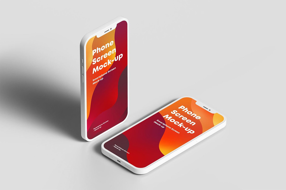 Clay Phone Screen Mockup, an Android Mockup by Se٧enStudio (Photo 6 of 16)
