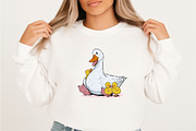 Mama Goose Mother’s Day Clipart Bund, an Illustration by SVGArt (Thumbnail 6 of 9)