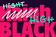 AZ High Black | A Pairing Font Duo, a Sans Serif Font by azetypestudios.com (Thumbnail 1 of 17)