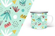 Kids hand drawn seamless pattern, a Pattern Graphic by hanifa_design (Thumbnail 4 of 8)