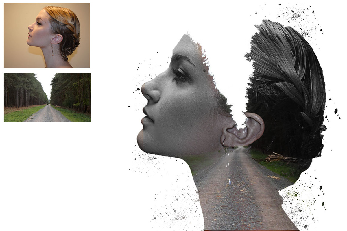 Double Exposure Photoshop Action, an Action Add-On by DESIGNAVO (Photo 6 of 9)