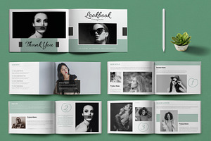 Fashion Look Book Design Template, a Magazine Template by MightyDesign