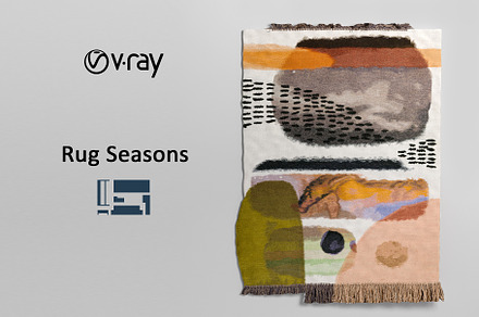 Rug Seasons, a Furniture 3D Model by Vista 3d