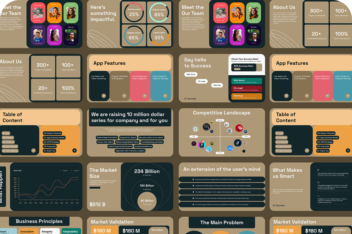 Presentation System - Pitch Deck, a Presentation Template by Muhammad_Ahmad (Photo 3 of 13)