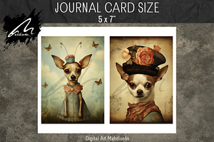 Printable Surreal Cute Dog