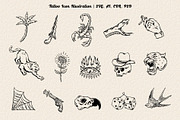 Tattoo icon illustration, an Illustration by Ben studio (Thumbnail 1 of 4)