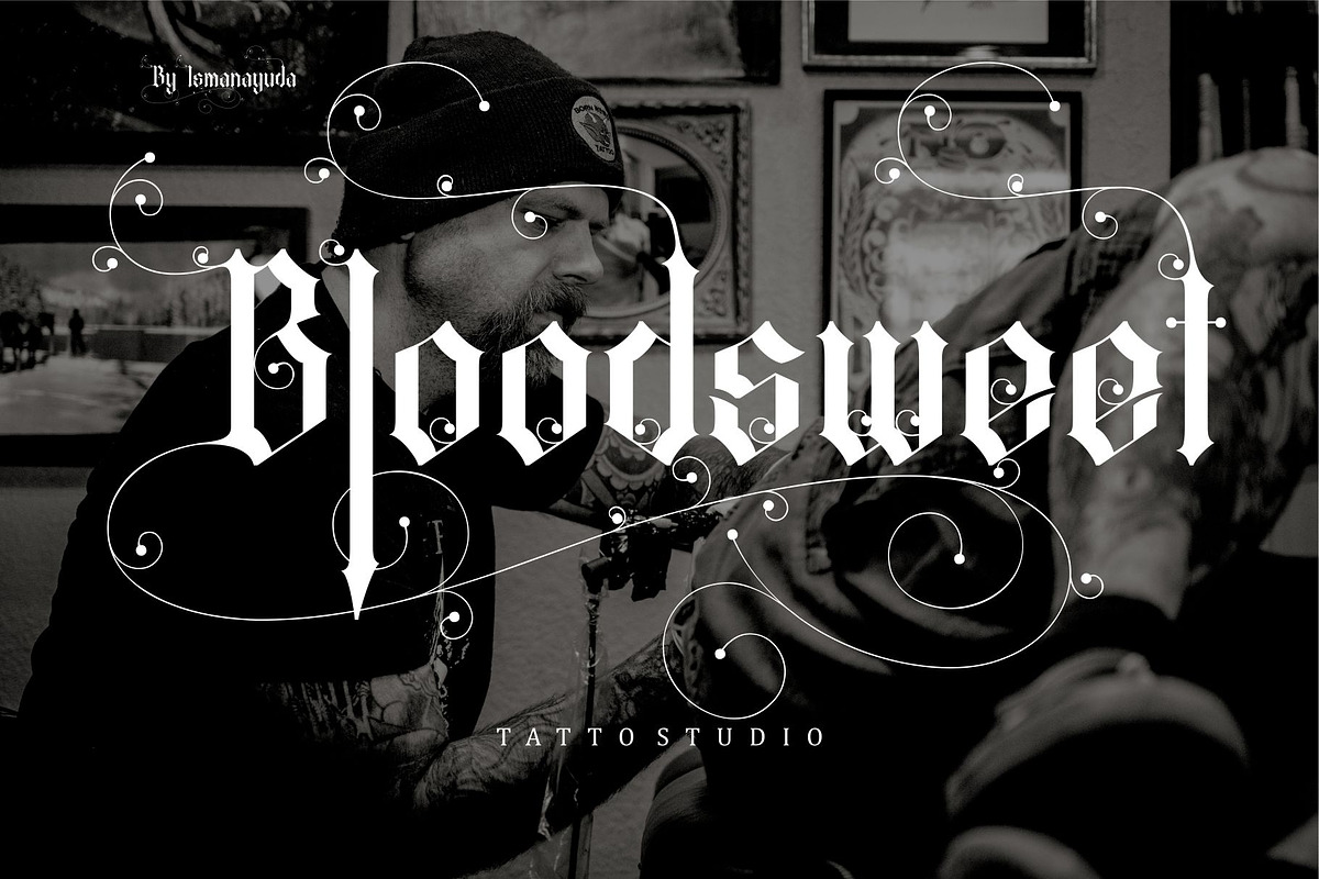 MutilatioN, a Blackletter Font by ismanayuda (Photo 2 of 8)