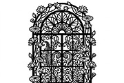 50 Floral French Window Ornament, a Decorative Illustration by Amazin_art (Thumbnail 35 of 44)