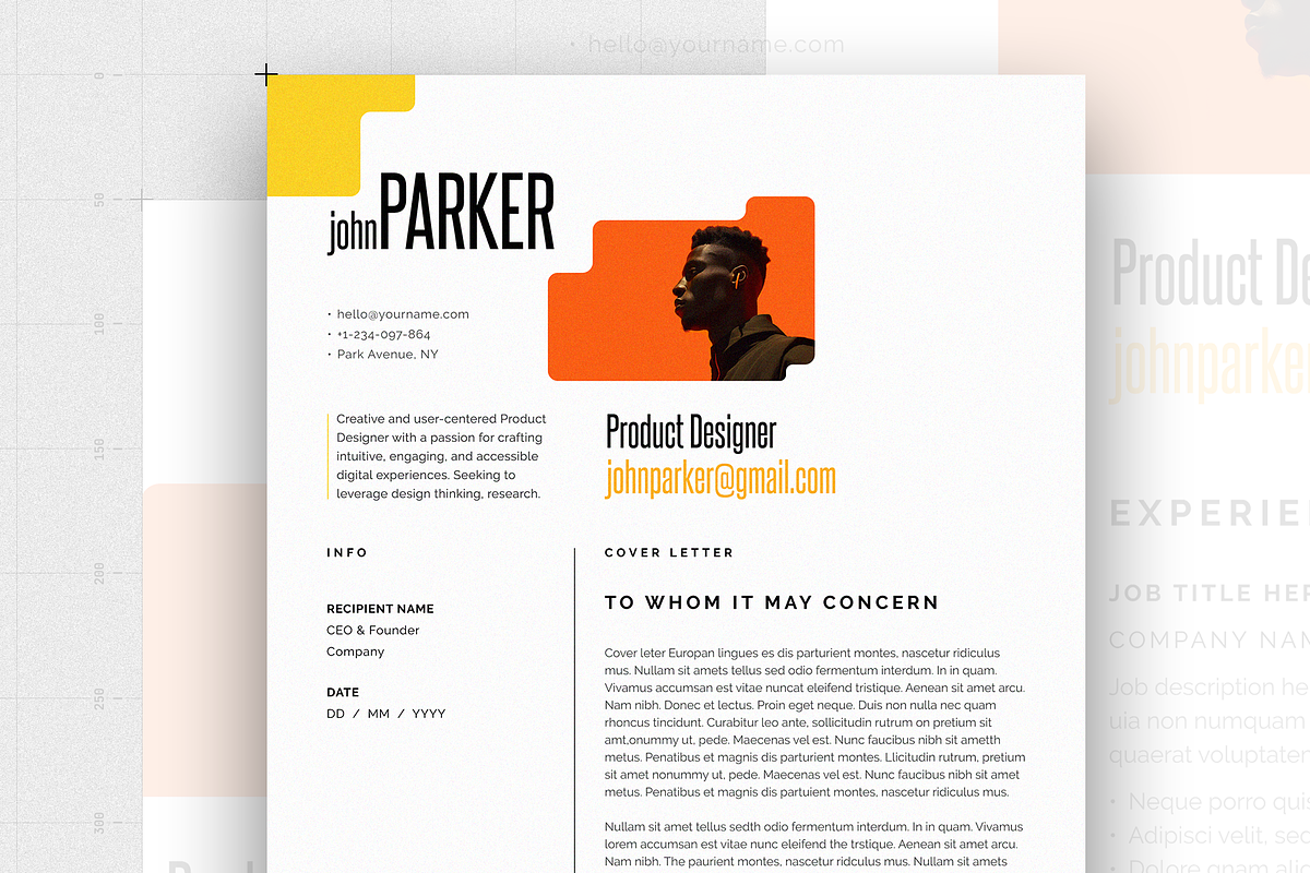 Resume/CV, a Resume Template by Reuix Studio (Photo 4 of 5)