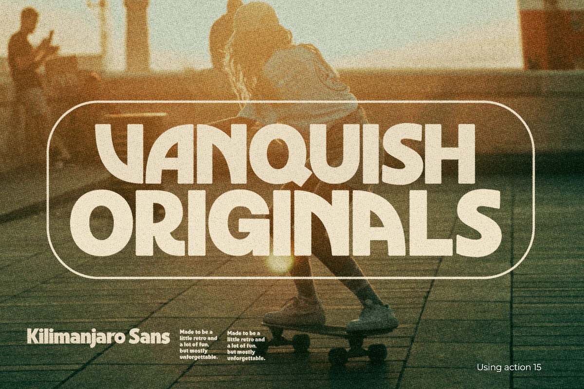 Kilimanjaro Sans (36 fonts), a Font by Nicky Laatz (Photo 11 of 75)