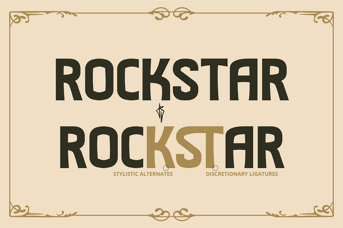Lostgala, a Symbol Font by Vintage Division (Photo 11 of 15)