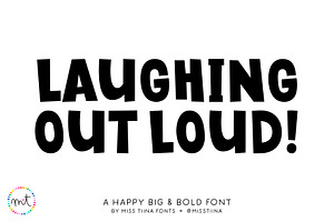 Laughing Out Loud Font