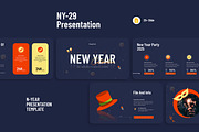 New Year Event Presentation, a Presentation Template by KreateTribe (Thumbnail 5 of 5)