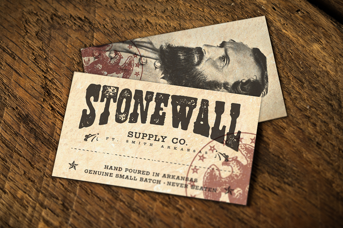 12 Rustic Business Card Mockups, a Product Mockup by The General's Store