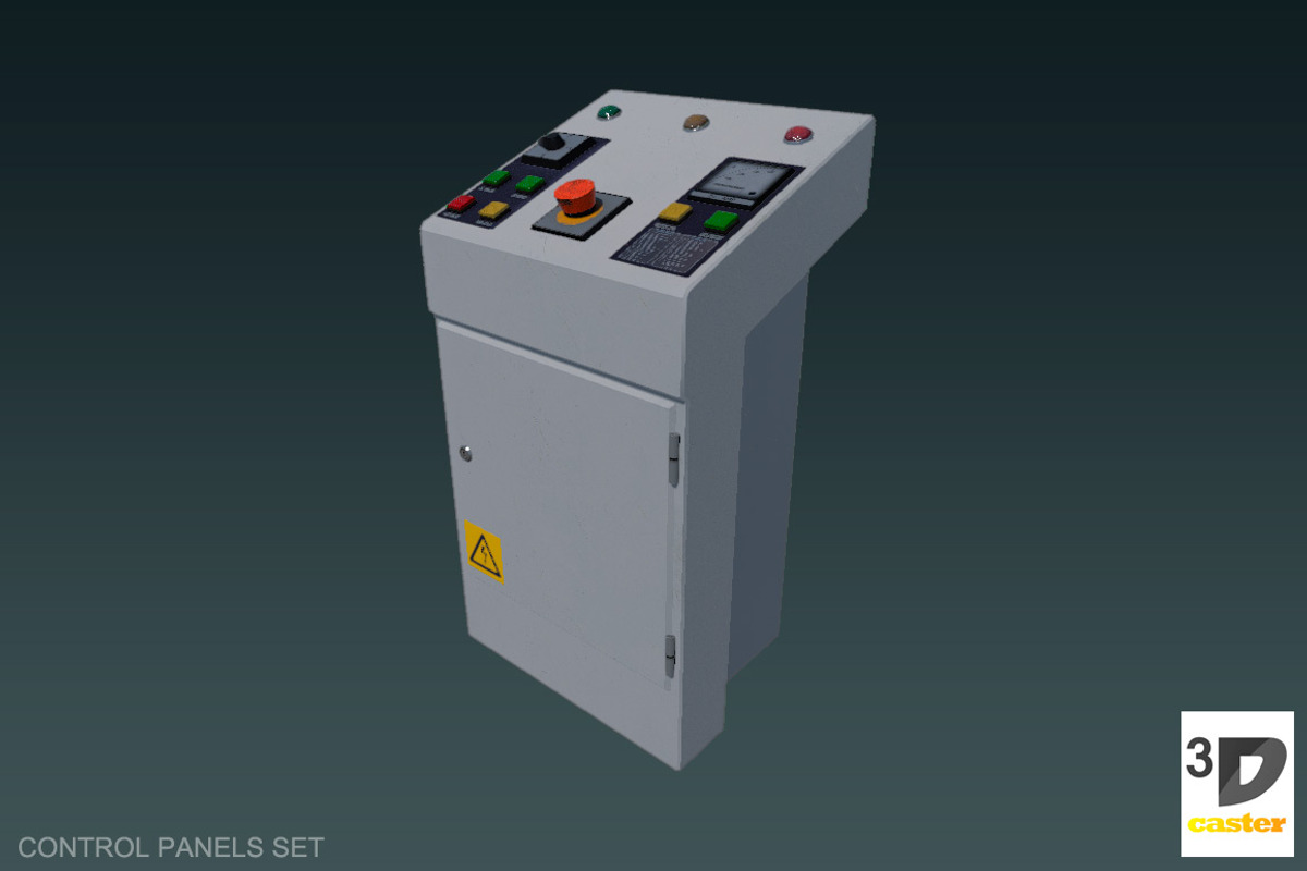 Control Panels Set, an Object 3D Model by 3DCaster (Photo 4 of 6)