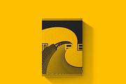 Yellow Geometric Cover Design Bundle, a Poster Template by NJ Himel (Thumbnail 2 of 40)