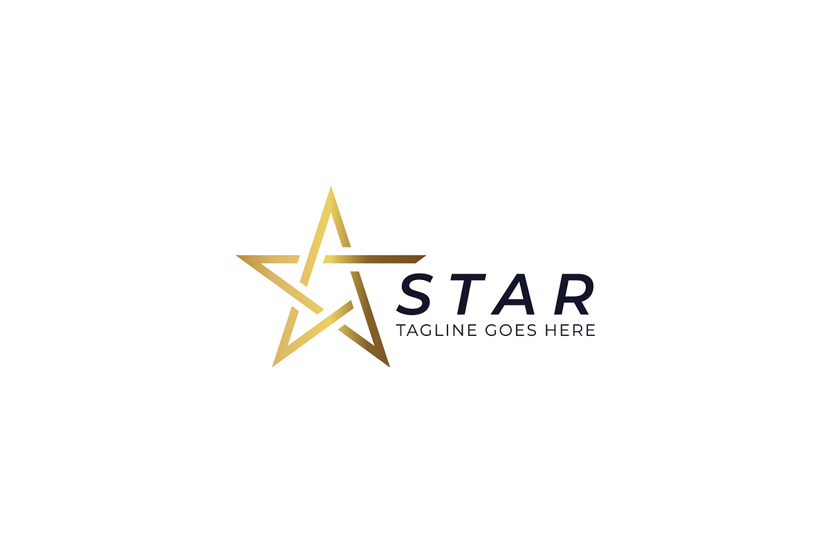 Elegant Gold Star Logo Brand, a Branding & Logo Template by Signatoro (Photo 2 of 3)