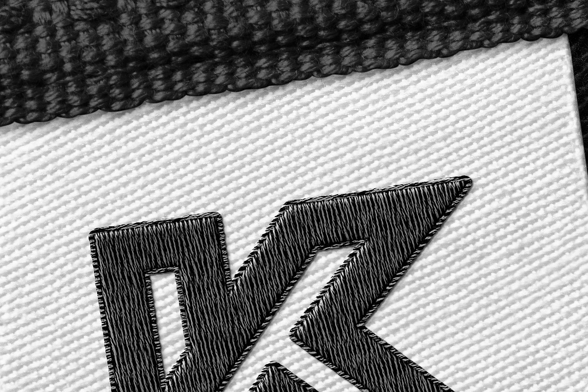 Woven Label Embroidery Logo Mockup, a Product Mockup by PixelVoyager (Photo 3 of 4)