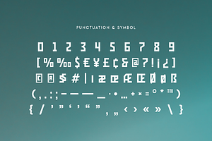 BYTES - Modern Futuristic Scifi Font