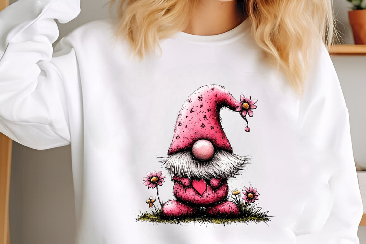 Spring Gnome Clipart Bundle, an Illustration by designcity5 (Photo 5 of 5)