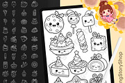 150Christmas Dessert Procreate Stamp, a Brush Add-On by DrawingStoryShop (Thumbnail 1 of 6)