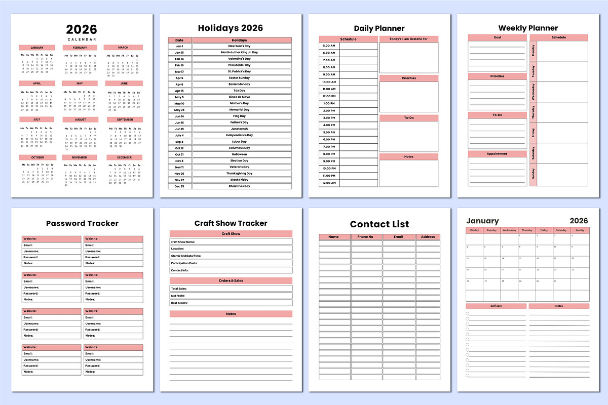 2026 Craft Business Bundle, a Stationery Template by Shumaya (Photo 2 of 5)