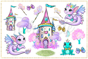 Fairy Tale Hand Drawn Clipart